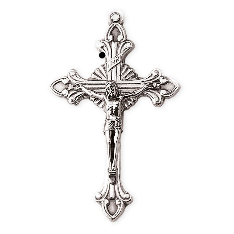 Krzyżyk metalowy -  Pan Jezus na krzyżu - Krzyżyki metalowe włoskie - Krzyżyk metalowy -  Pan Jezus na krzyżu