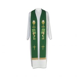 Stuła kapłańska eucharystyczna - 3 kolory - EUCHARYSTYCZNE - zdjęcie 5 - Stuła kapłańska eucharystyczna - 3 kolory