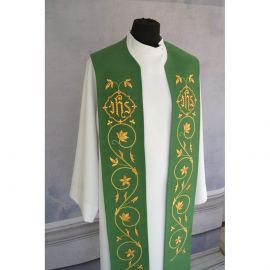 Stuła kapłańska eucharystyczna IHS - 4 kolory do wyboru - EUCHARYSTYCZNE - zdjęcie 8 - Stuła kapłańska eucharystyczna IHS - 3 kolory