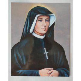 Święta Faustyna Kowalska - Obraz do oprawienia format (20x25) - OBRAZY RELIGIJNE