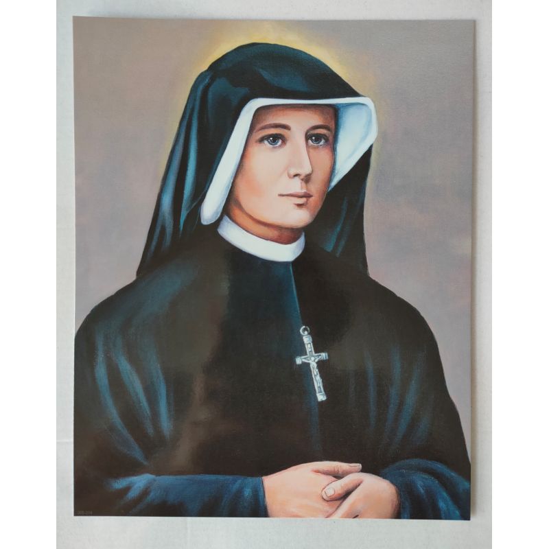 Święta Faustyna Kowalska - Obraz do oprawienia format (20x25) - OBRAZY RELIGIJNE - Święta Faustyna Kowalska - Obraz do oprawienia format (20x25)