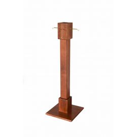 Stojak na trybularz z litego drewna - 125 cm - STOJAK - RÓŻNE - zdjęcie 3 - Stojak na trybularz z litego drewna - 125 cm