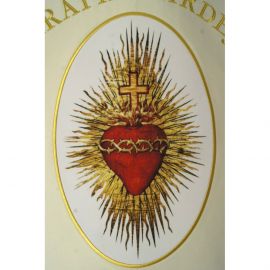 Chorągiew drukowana, haftowane napisy św. Józef - CHORĄGWIE, SZTANDARY - zdjęcie 3 - Chorągiew drukowana, haftowane napisy św. Józef