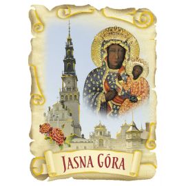 Magnes Matka Boża Częstochowska (6) - MAGNESY RELIGIJNE