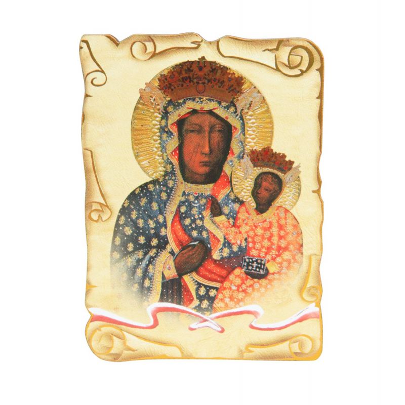 Magnes Matka Boża Częstochowska (7) - MAGNESY RELIGIJNE - Magnes Matka Boża Częstochowska (7)