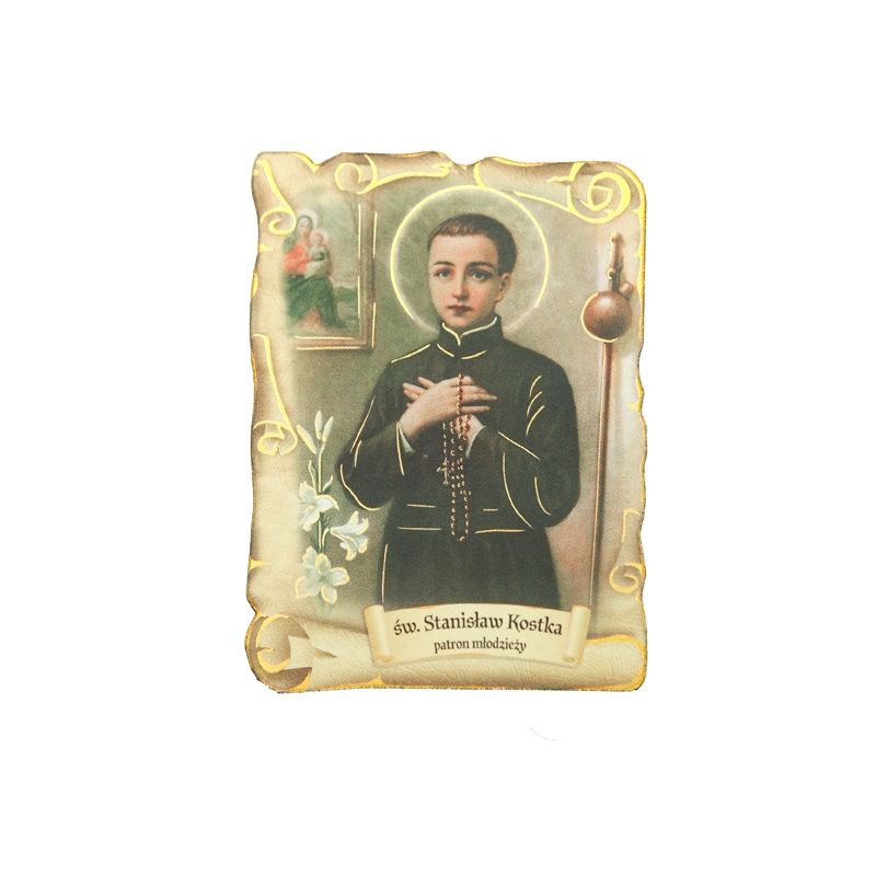 Magnes Święty Stanisław Kostka (1) - MAGNESY RELIGIJNE - Magnes Święty Stanisław Kostka (1)