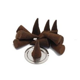 Kadzidło stożkowe Patchouli - 10 stożków - KADZIDŁA, WĘGIELKI - zdjęcie 2 - Kadzidło stożkowe Patchouli - 10 stożków