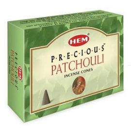 Kadzidło stożkowe Patchouli - 10 stożków - KADZIDŁA, WĘGIELKI