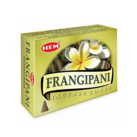 Kadzidło stożkowe Frangipani - 10 stożków - KADZIDŁA, WĘGIELKI