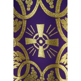 Ornat gotycki kolumny tkane (32) - Ornaty fioletowe - zdjęcie 2 - Ornat gotycki kolumny tkane (32)