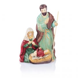Szopka bożonarodzeniowa - Święta Rodzina - 16 cm (3) - Szopki bożonarodzeniowe