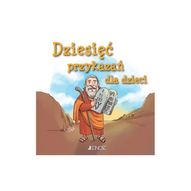 Dziesięć przykazań dla dzieci - Książki religijne dla dzieci - Dziesięć przykazań dla dzieci