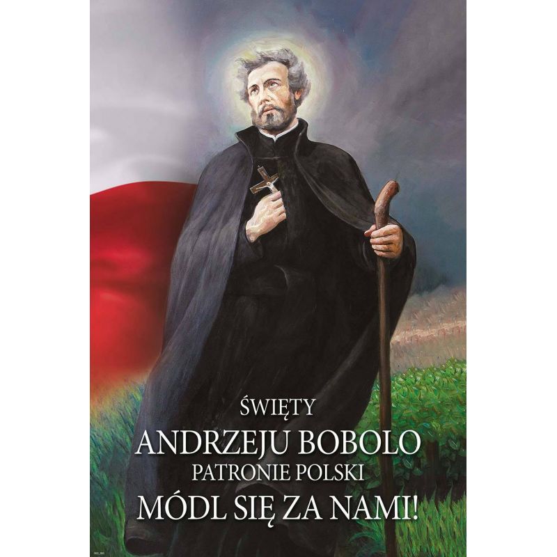Plakat - Święty Andrzej Bobola - Święci i Błogosławieni - Plakat - Święty Andrzej Bobola