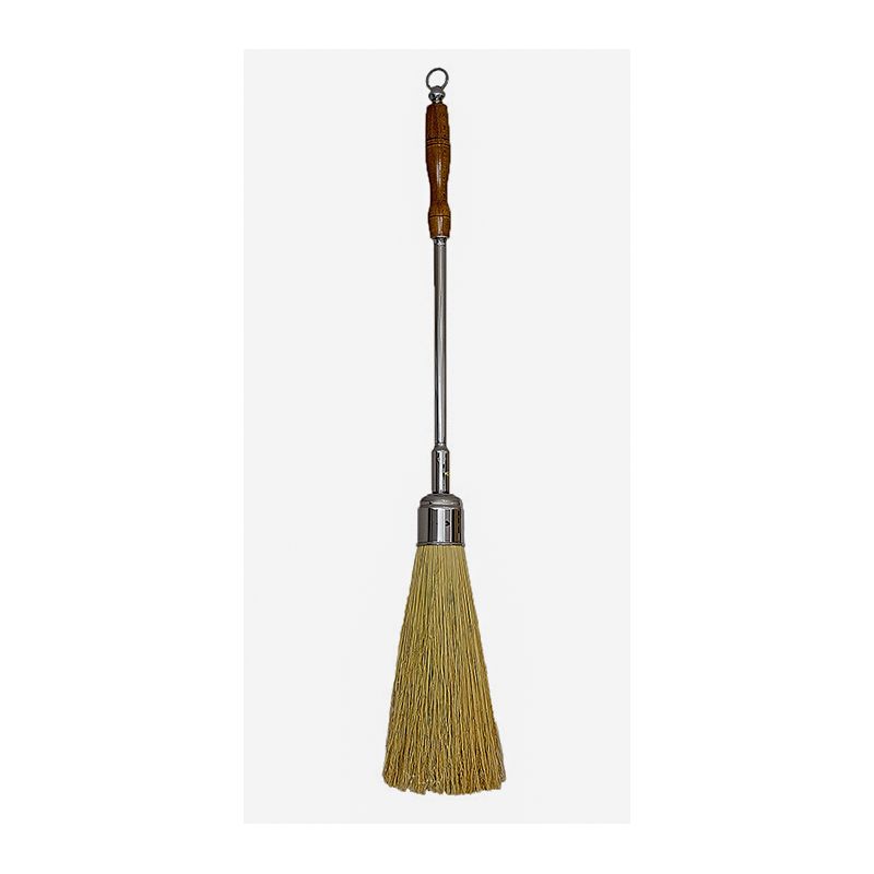 Kropidło z mosiądzu, chromowane, drewniana rączka, 68 cm (10) - KROPIDŁA - Kropidło z mosiądzu, chromowane, drewniana rączka, 68 cm (10)