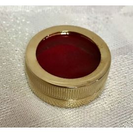 Naczynko na relikwię z szybką 3,2 cm (1) - INNE NACZYNIA LITURGICZNE