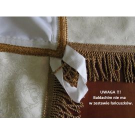 Baldachim 110x140 z drewnianą ramą (243) - BALDACHIMY - zdjęcie 2 - Baldachim 110x140 z drewnianą ramą (243)