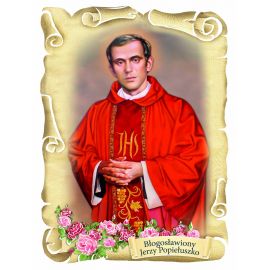 Magnes Błogosławiony Jerzy Popiełuszko - MAGNESY RELIGIJNE