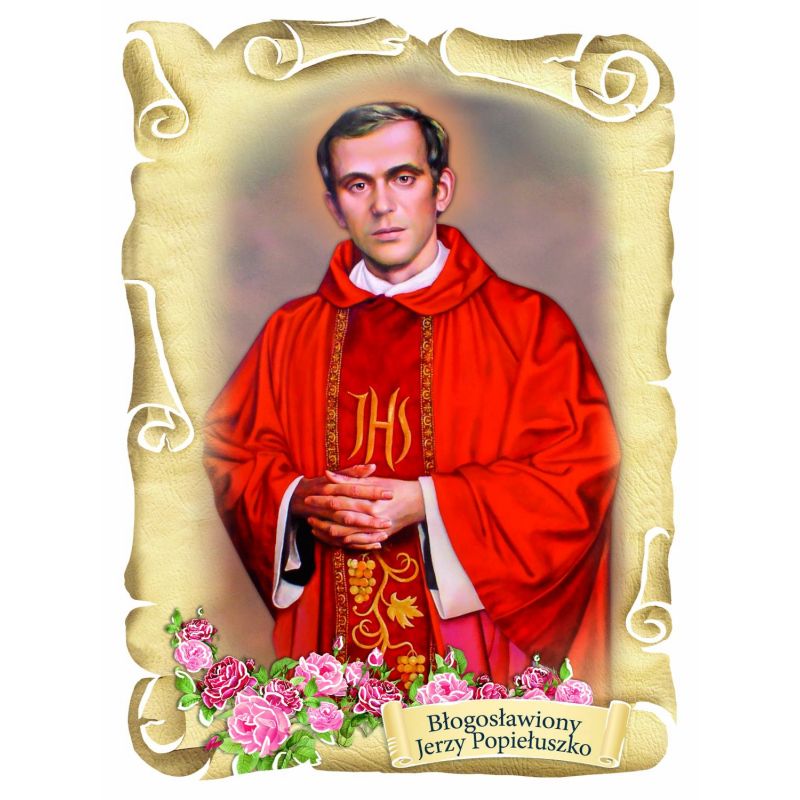 Magnes Błogosławiony Jerzy Popiełuszko - MAGNESY RELIGIJNE - Magnes Błogosławiony Jerzy Popiełuszko