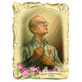 Magnes Święty Maksymilian Kolbe - MAGNESY RELIGIJNE