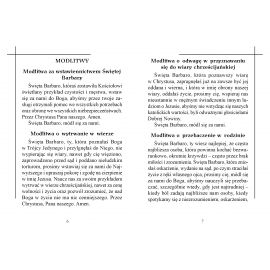 Módlmy się... Do Świętej Barbary - MODLITEWNIKI - zdjęcie 2 - Módlmy się... Do Świętej Barbary
