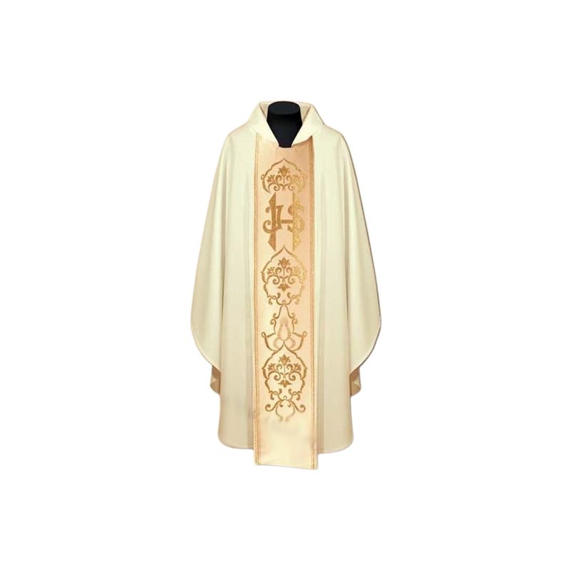 Ornat haftowany (15A) - Ornaty białe/ ecru - Ornat haftowany (15A)