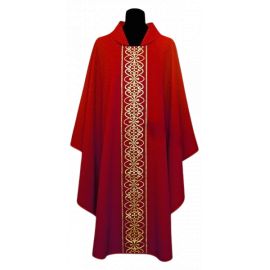 Ornat strecz, pas tkany, kolory liturgiczne (69) - Ornaty haftowane - zdjęcie 2 - Ornat strecz, pas haftowany, kolory liturgiczne (69)