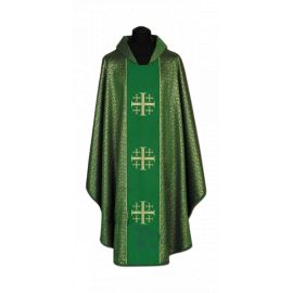 Ornat zielony + złoty ornament (52A) - Ornaty zielone