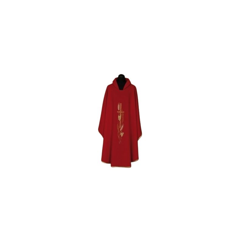 Ornat haftowany (83A) - Ornaty czerwone - Ornat haftowany (83A)
