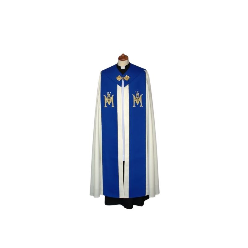 Kapa maryjna haftowana (73) - KAPY LITURGICZNE - Kapa maryjna haftowana (73)