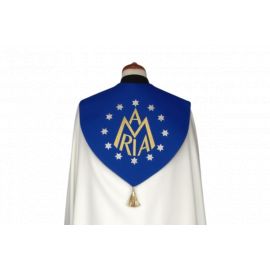 Kapa maryjna haftowana (75) - KAPY LITURGICZNE - zdjęcie 2 - Kapa maryjna haftowana (75)