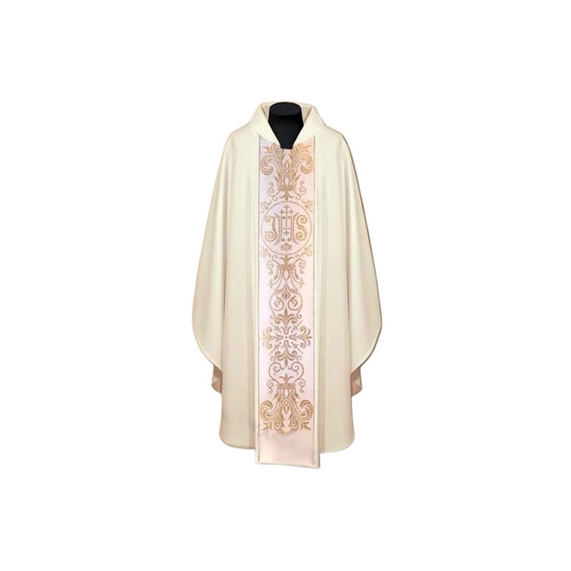 Ornat haftowany (16A) - Ornaty białe/ ecru - Ornat haftowany (16A)