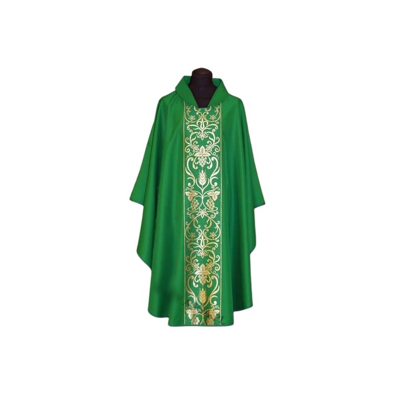 Ornat haftowany (21A) - Ornaty zielone - Ornat haftowany (21A)