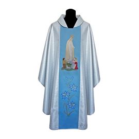 Ornat haftowany MB Fatimska (1) - Ornaty Maryjne