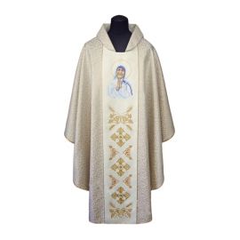 Ornat haftowany św. Teresa z Kalkuty - Ornaty z wizerunkiem świętych