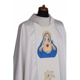 Ornat - Serce Maryi - Ornaty z wizerunkiem świętych - zdjęcie 2 - Ornat - Serce Maryi