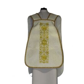 Ornat rzymski IHS - ecru (13) - Ornaty rzymskie