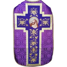 Ornat rzymski Chrystus w koronie cierniowej (14) - Ornaty z Jezusem