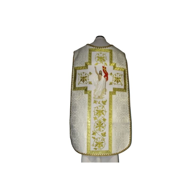 Ornat rzymski Chrystus Zmartwychwstały (15) - Ornaty rzymskie - Ornat rzymski Chrystus Zmartwychwstały (15)