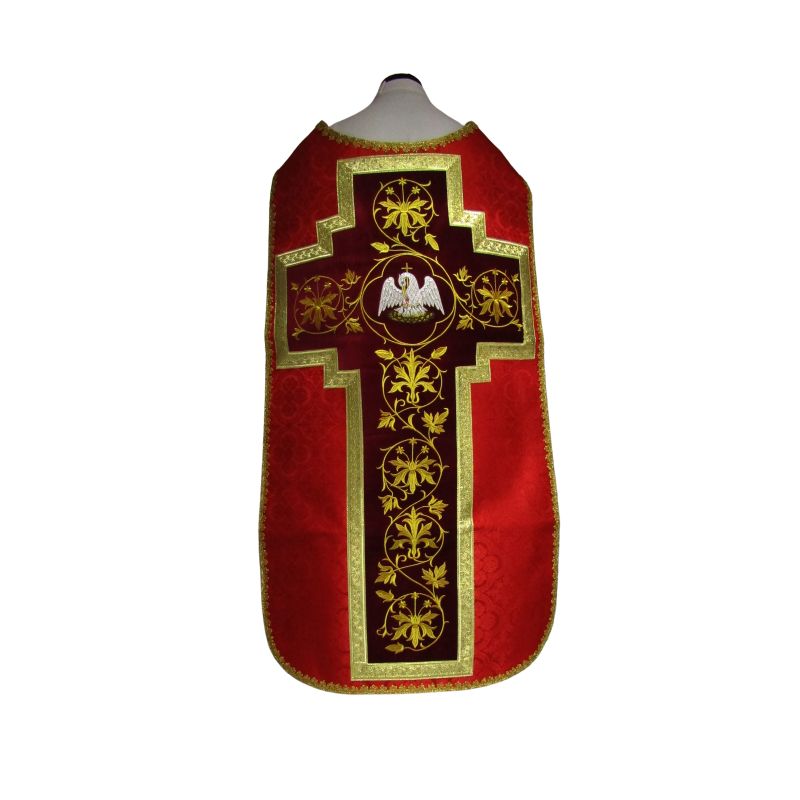 Ornat rzymski aksamit (45) - Ornaty rzymskie - Ornat rzymski aksamit (45)