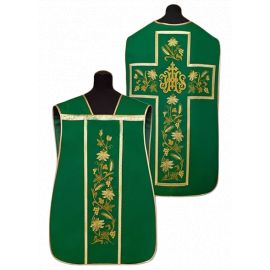 Ornat rzymski IHS kolory liturgiczne (45) - Ornaty rzymskie - zdjęcie 4 - Ornat rzymski IHS kolory liturgiczne (45)