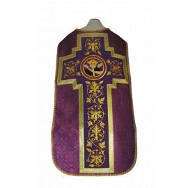 Ornat rzymski haftowany Symbol Franciszkański - Ornaty rzymskie