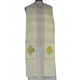Kapa ślubna IHS - KAPY LITURGICZNE - zdjęcie 3 - Kapa ślubna IHS