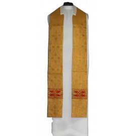 Kapa liturgiczna rozeta miodowa - KAPY LITURGICZNE - zdjęcie 3 - Kapa liturgiczna rozeta miodowa