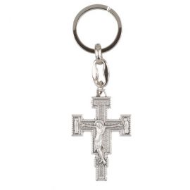 Brelok metalowy włoski Krzyż 4,5x3,5 cm - Breloki religijne - zdjęcie 2 - Brelok metalowy włoski Krzyż 4,5x3,5 cm