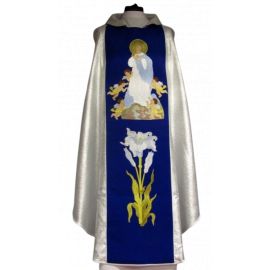 Ornat haftowany - Matka Boża Wniebowzięta - Ornaty Maryjne