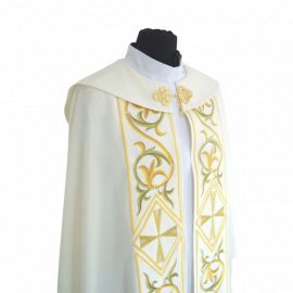 Kapa haftowana gotycka - haftowane pasy (53) - KAPY LITURGICZNE - zdjęcie 6 - Kapa haftowana gotycka - haftowane pasy (53)