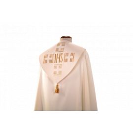 Kapa czerwona haftowana (62) - KAPY LITURGICZNE - zdjęcie 2 - Kapa czerwona haftowana (62)