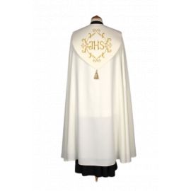 Kapa ecru haftowana (70) - KAPY LITURGICZNE - zdjęcie 2 - Kapa ecru haftowana (70)