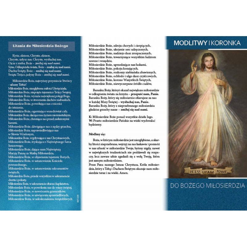 Koronka i Modlitwy do Miłosierdzia Bożego (1) - Folder religijny - Koronka i Modlitwy do Miłosierdzia Bożego (1)