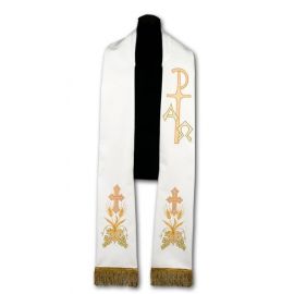 Stuła kapłańska - haftowana (194) - EUCHARYSTYCZNE